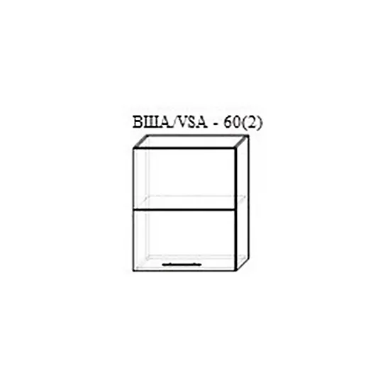 Modul superior Bafimob ВША-60(2) Blum (Aventos HF) MDF (High Gloss), Val de mare