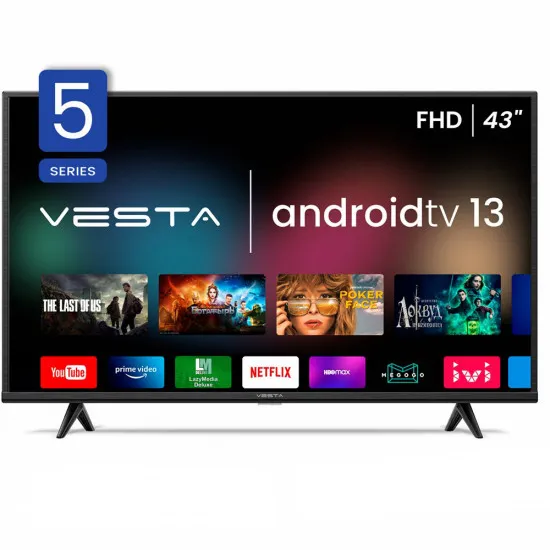 Televizor Vesta LD43H5505 Black (43"/Full HD)