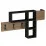 Cuier de perete Showdeko Game Hanger M.DK.A.13168.3 Anthracite/Oak
