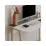 Masa de birou Showdeko Luton, 120x60 cm, White/Retro Gray