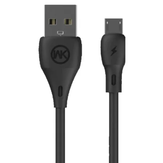 Кабель WK Desing Orispeed USB 2.0/micro-USB, Black (WDC-042MCBK)