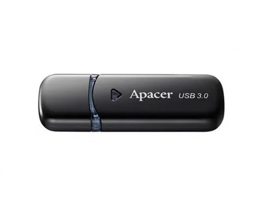 Memoria USB Apacer AH355 AP64GAH355B-1 Black (64 GB)