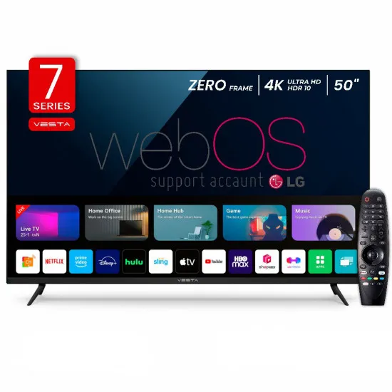 Televizor Vesta WU5075AAA(MR20GA) Black (50"/UHD 4K)