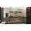 Bucatarie de colț Bafimob Eco 4,1х0,9 m (MDF High Gloss) sertare tandembox cu amortizare, Alb/Gri