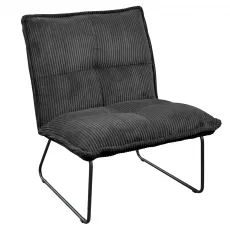 Fotoliu DP Bronx Black Velvet Fotoliu DP Bronx Black Velvet