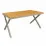 Masă de grădină Decoprim TER-F10, 160x90 cm, Grey/Wood