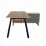 Masa de birou Decoprim Fusion+Box, 200x80/155x40 cm dreapta