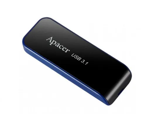 32 GB USB 3.1 Stick USB Apacer AH356, Black/Blue (AP32GAH356B-1)