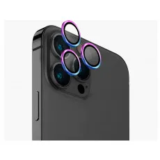 Sticlă de protecție UNIQ Optix Aluminium Camera Lens Protector pentru Apple iPhone 15/15 Plus