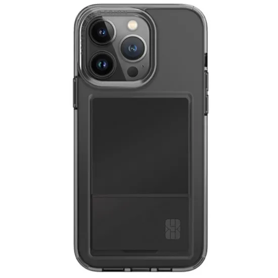Husă Uniq Hybrid Air Fender ID pentru iPhone 15 Pro, Grey
