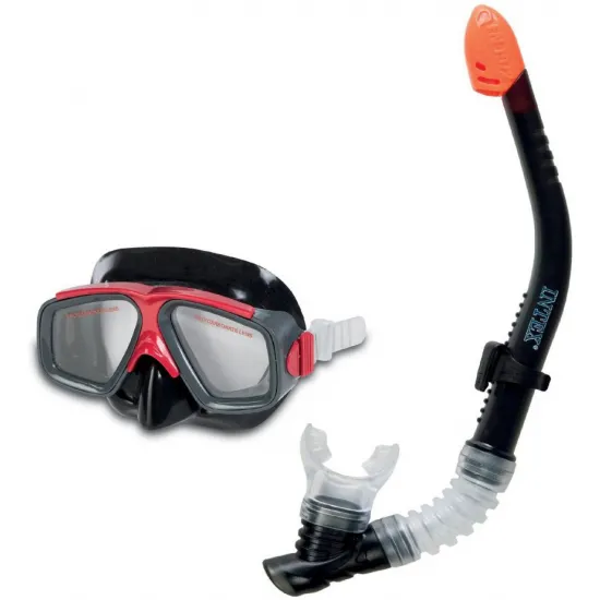 Mască cu tub Intex 55949 Red