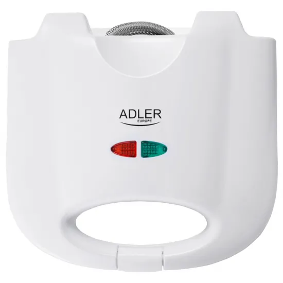 Aparat pentru sandwich Adler AD301, 750 W, Alb