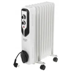 Calorifer pe ulei Adler AD7816 White (2000 W) Calorifer pe ulei Adler AD7816 White (2000 W)
