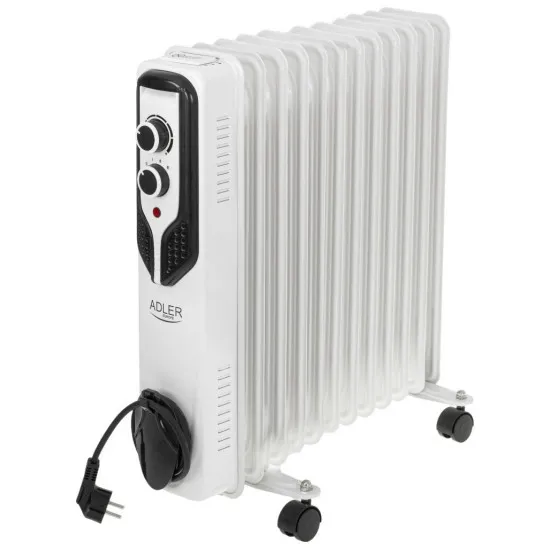 Calorifer pe ulei Adler AD7817 White (2500 W)