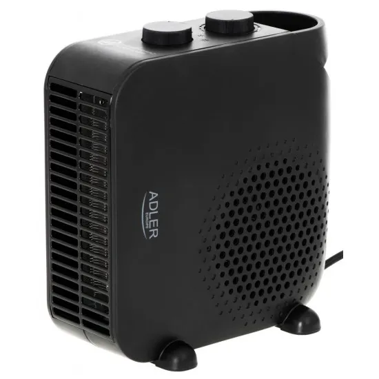 Ã?ncÄ?lzitor cu ventilator Adler AD7725B Black (2000 W)