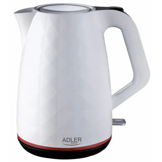 Электрочайник Adler AD1277 White (1,7 л/2200 Вт)