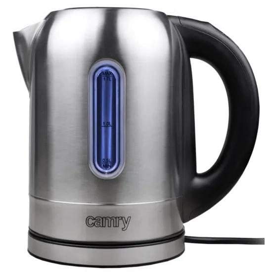 Fierbător electric Camry CR1253 Inox (1,7 l/2200 W)