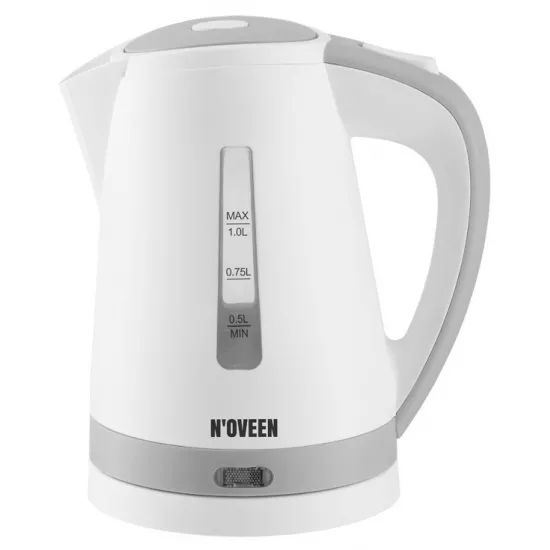 Fierbător electric Noveen EK1201 White/Grey (1 l/2200 W)