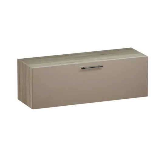 Corp suspendat ML-Mobila Йорк N1 ГН, 120x40x40 cm, Sonoma/Cappuccino