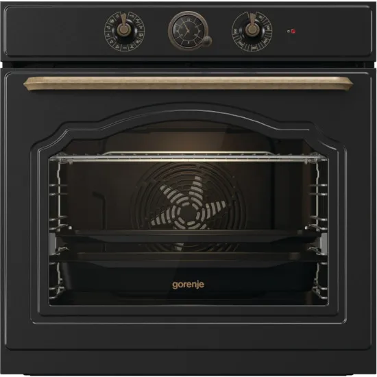 Cuptor electric Gorenje BOS67372CLB, Black