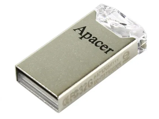 Флешка Apacer AH111 AP32GAH111CR-1 Silver (32 ГБ)