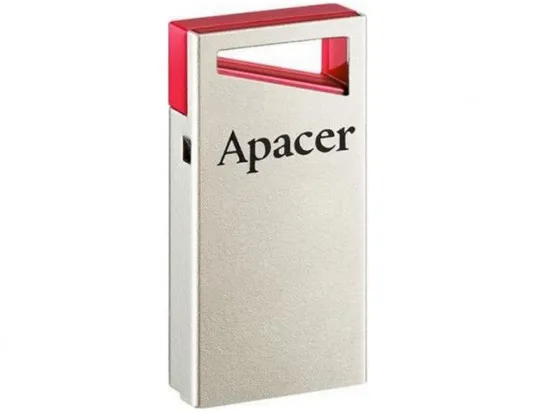 Флешка Apacer AH112 AP32GAH112R-1 Silver/Red (32 ГБ)