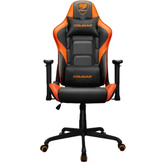 Кресло геймерское Cougar Armor Elite, Black/Orange