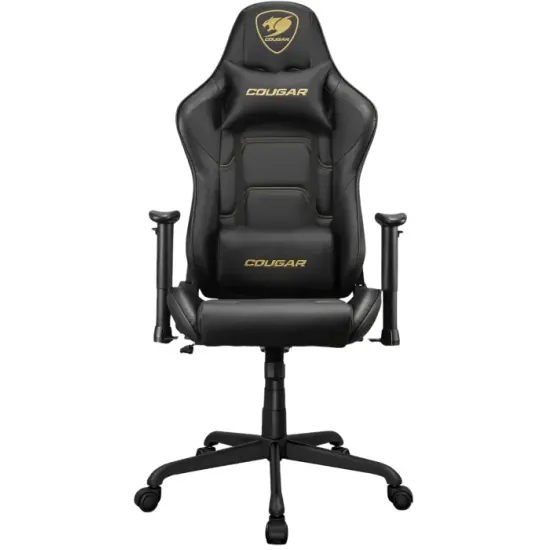 Кресло геймерское Cougar Armor Elite, Royal Black/Gold