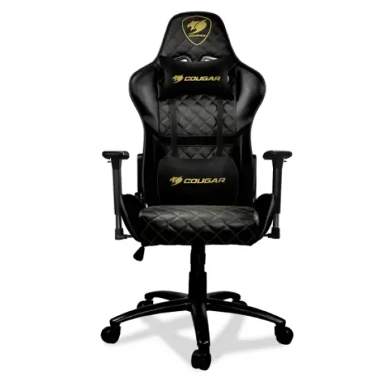 Fotoliu de gaming Cougar Hotrod, Royal Black/Gold