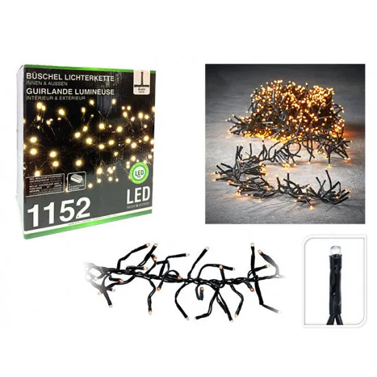 Luminite de Craciun Dense 27380, 1152LED, alb-cald, 7,2 m