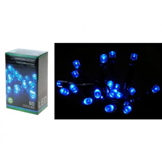 Ð?иÑ?лÑнда ÑвеÑ?Ð¾Ð²Ð°Ñ ÐиÑ?Ñ? 27411, 80LED, Ñиний, 6 м