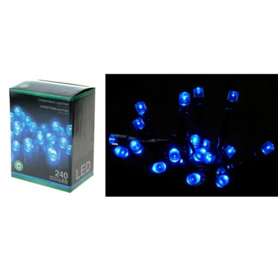 Luminite de Craciun Fir 27414, 240LED, albastru, 18 m