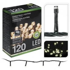 Гирлянда световая Нить 34339, 120LED, тепло-белый, 12 м Гирлянда световая Нить 34339, 120LED, тепло-белый, 12 м