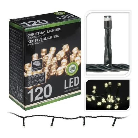 Luminite de Craciun Fir 34339, 120LED, alb-cald, 12 m