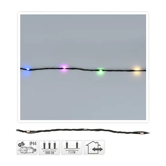 Luminite de Craciun Fir 45882, 240LED multicolor, 18 m