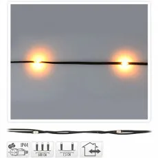 Гирлянда световая Нить 45886, 80LED экстра тепло-белый, 6 м Гирлянда световая Нить 45886, 80LED экстра тепло-белый, 6 м