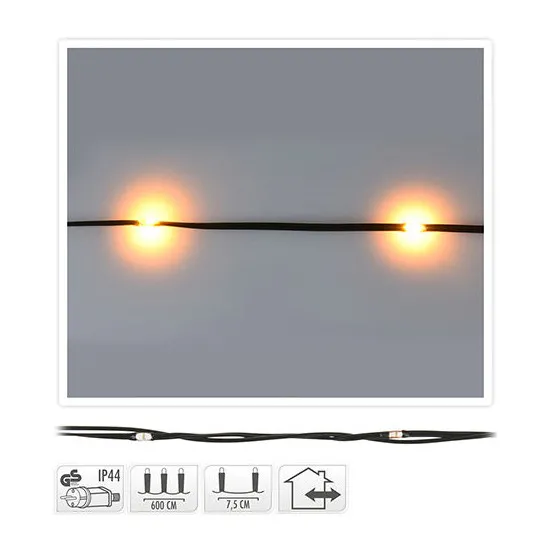 Ð?иÑ?лÑнда ÑвеÑ?Ð¾Ð²Ð°Ñ ÐиÑ?Ñ? 45886, 80LED ÑкÑÑ?Ñ?а Ñ?епло-белÑ?й, 6 м