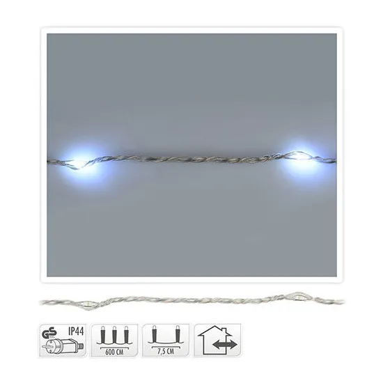 Ð?иÑ?лÑнда ÑвеÑ?Ð¾Ð²Ð°Ñ ÐиÑ?Ñ? 45892, 80LED Ñ?олодно белÑ?е, 6 м
