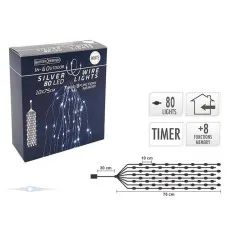 Luminite de Craciun Cascad 45911, 80LED, alb, 8 m