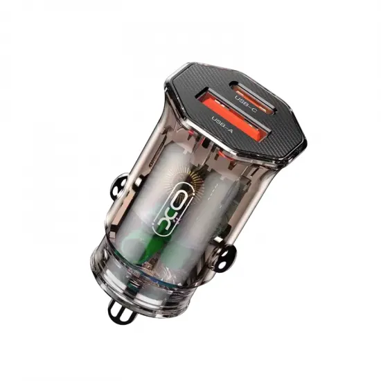 Автомобильное зарядное устройство XO CC50 20 Вт, Brown