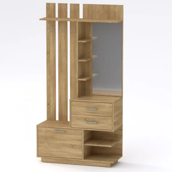 Прихожая Kompanit Ева (100,3 см), Дуб сонома