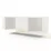 Dulap de perete ML-Mobila Velvet N4, 130x40x40 cm, Alb/Auriu
