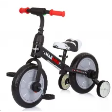 Bicicleta fără pedale Chipolino Max Bike DIKMB0231GY Grey