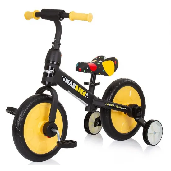 Bicicleta fÄ?rÄ? pedale Chipolino Max Bike DIKMB0233YE Yellow