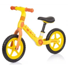 Bicicleta fără pedale Chipolino Dino DIKDI02303YO Orange