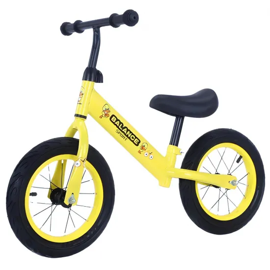 Bicicleta fără pedale 4Play Balance AEBS 12 Yellow