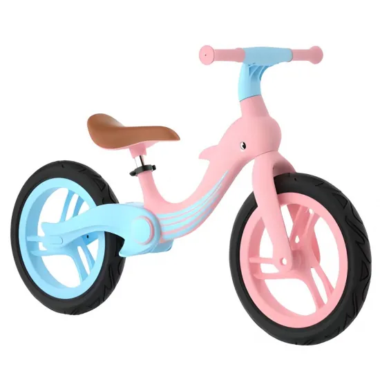 Bicicleta fără pedale 4Play Dolphin Blue/Pink