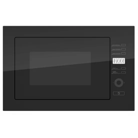 Микроволновая печь встраиваемая Backer BIM925 B7J BL Black (25 л/900 Вт)