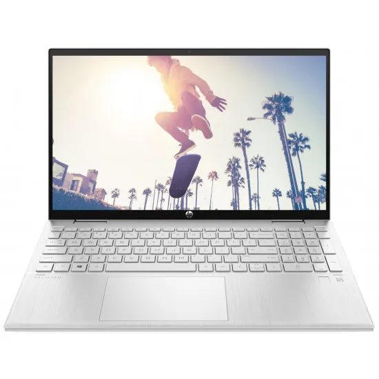 Laptop 15,6" HP Pavilion x360 15-er1021ci / Intel Core i5-1235U / 16 GB / 512 GB SSD M.2 PCIe NVMe / Natural Silver