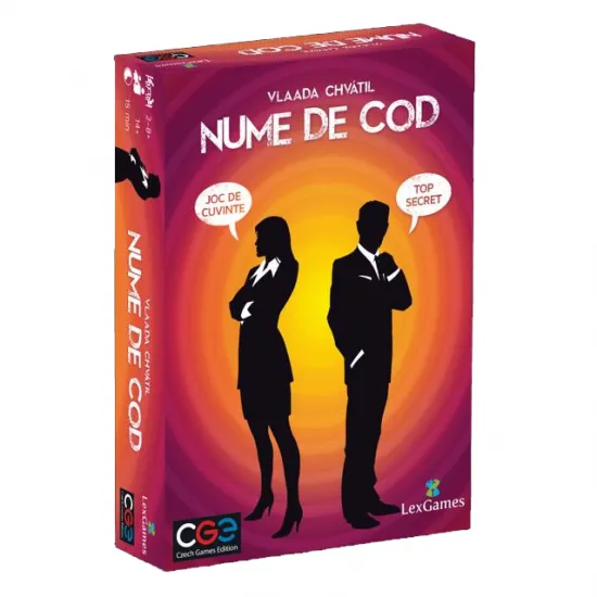 Lex Games 80025 Joc de masa Nume de Cod (ro)